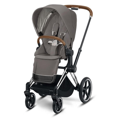 Cybex Priam Set soho grau (chrome/brown) Ausstellerabverkauf