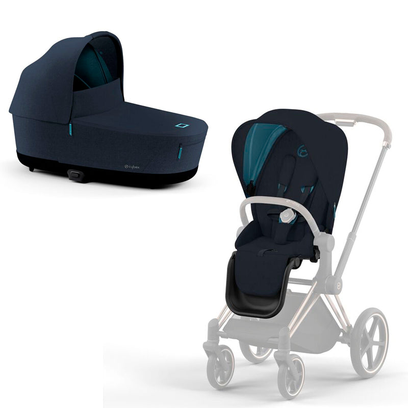 Cybex Priam Set CHROME / BRAUN (diverse Farben)