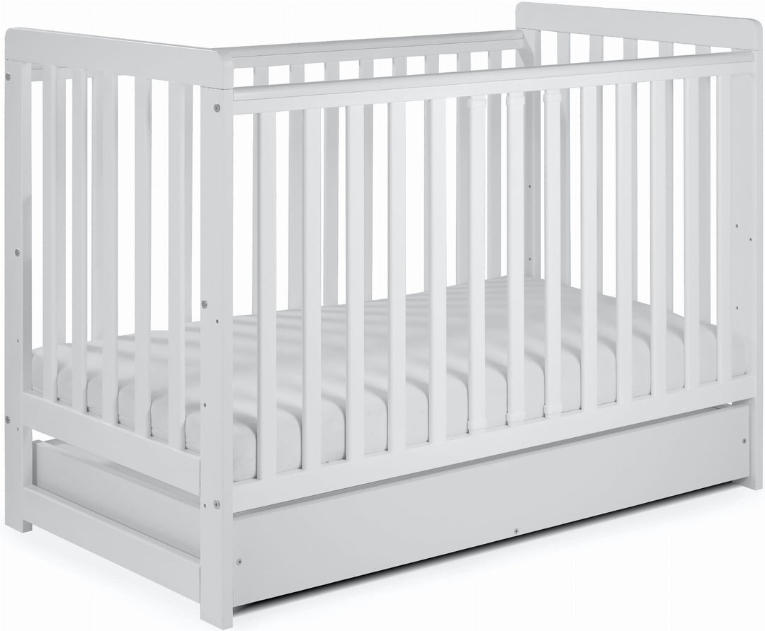 Relax 2-in-1 cot incl. drawer white (60x120cm) 
