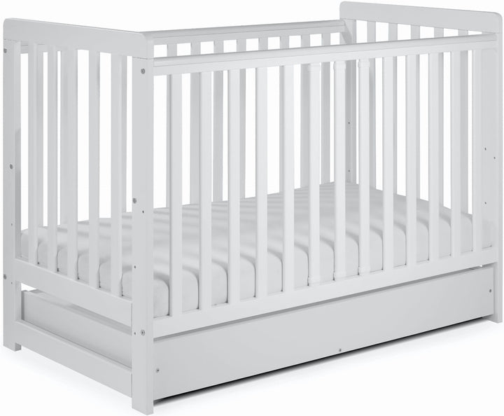 Relax 2-in-1 cot incl. drawer white (60x120cm) 