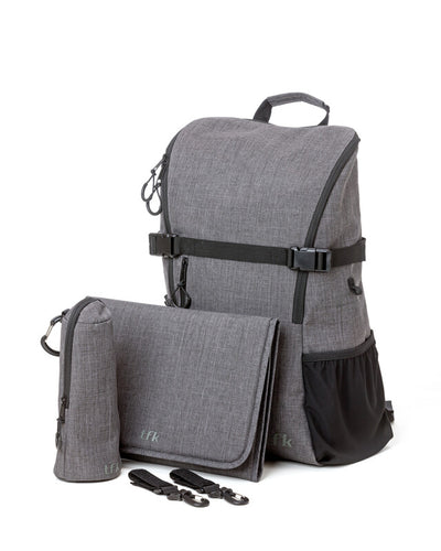 TFK changing backpack (gray)