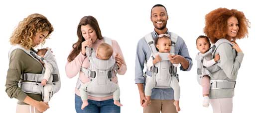 Babybjorn One (cotton grey)