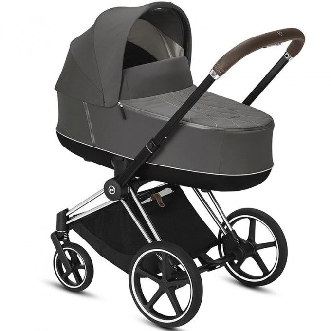 Cybex Priam Set soho grau (chrome/brown) Ausstellerabverkauf