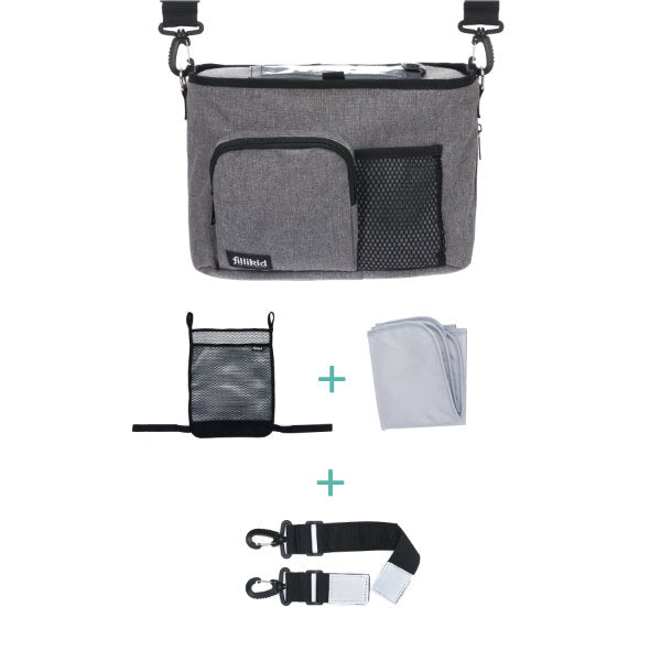 Organizer Deluxe 2-in-1 (grau melange)