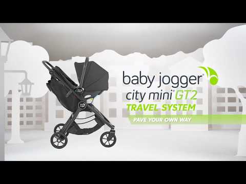 Baby Jogger Mini GT2 black inkl. Regenverdeck - Ausstellerabverkauf