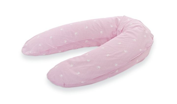 Nursing pillow cotton (crown pink)