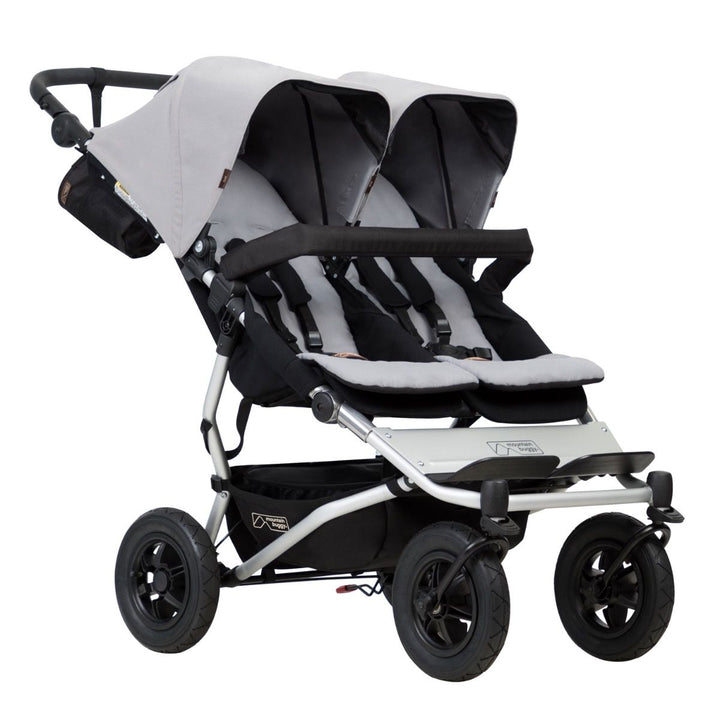 Mountain Buggy Duet including baby bath (silver)