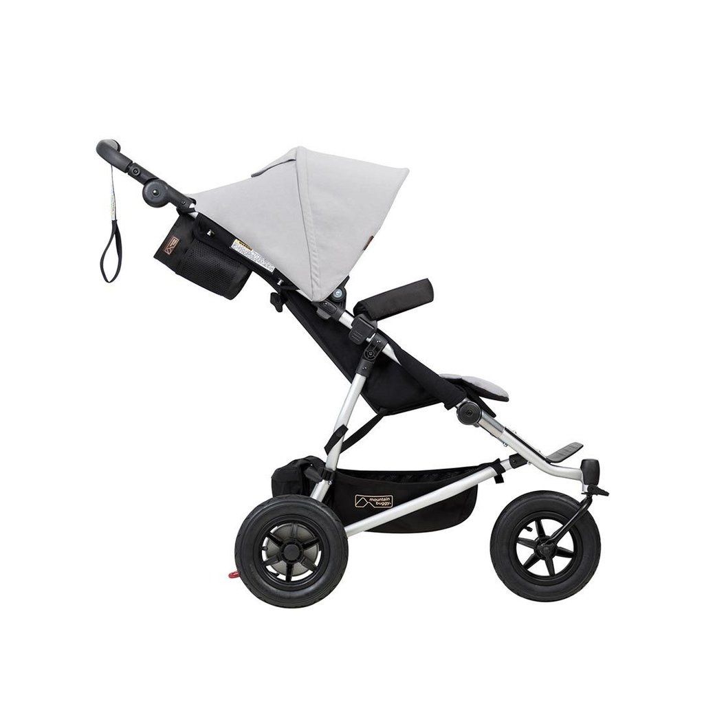 Mountain Buggy Duet including baby bath (silver)