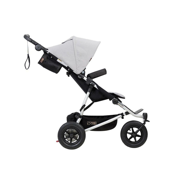 Mountain Buggy Duet including baby bath (silver)