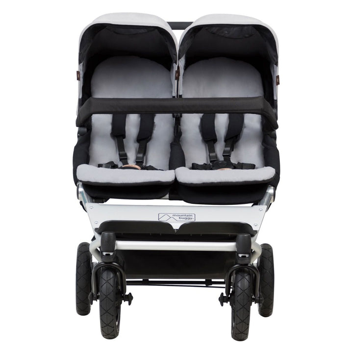 Mountain Buggy Duet including baby bath (silver)