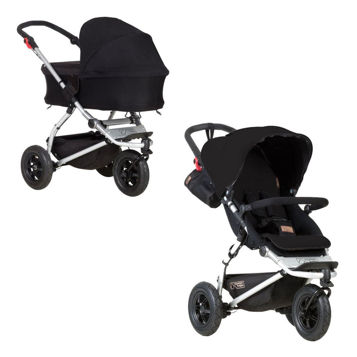 Mountain Buggy Swift Stroller Set black Kinderwagenshop Cindy